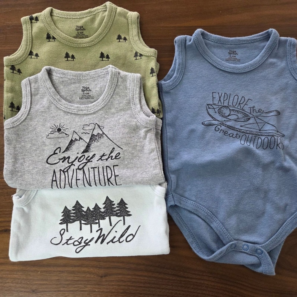 Yoga Sprout Lot of 4 kids tank top tank bodysuits